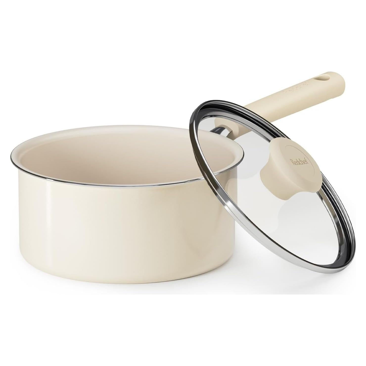 Cacerola Antiadherente Redchef 2.5L Cerámica con Tapa