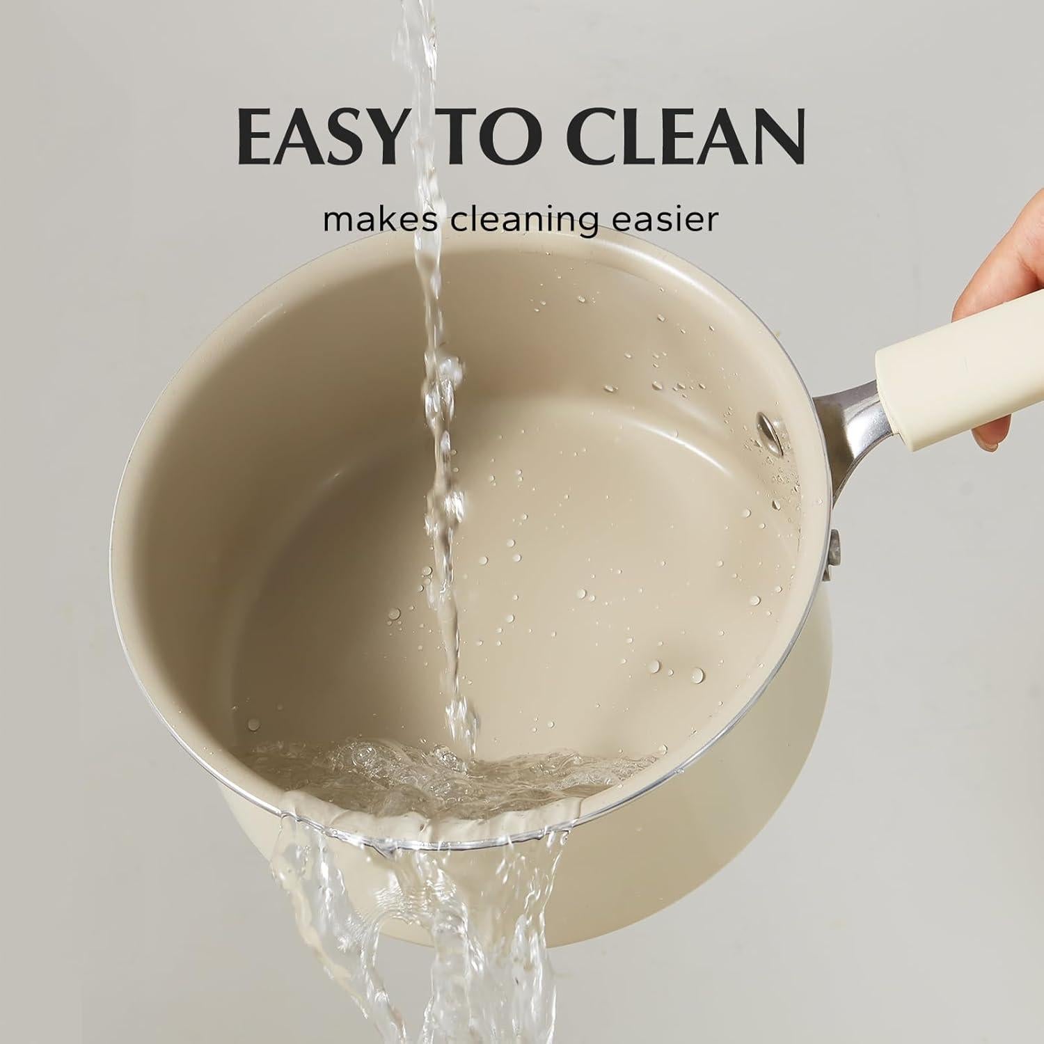 Cacerola Antiadherente Redchef 2.5L Cerámica con Tapa