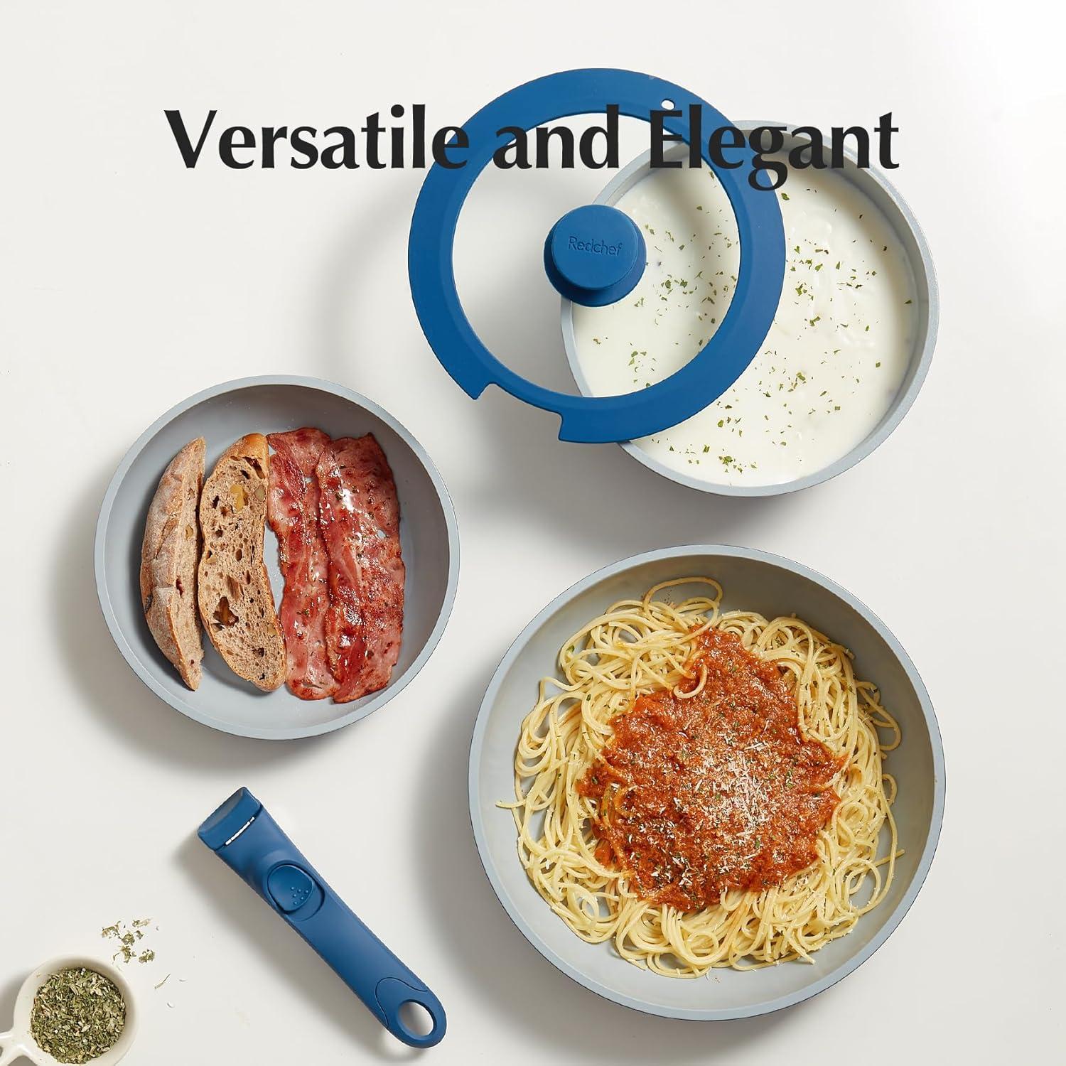 Juego de Ollas y Sartenes Cerámicas Redchef Antiadherentes