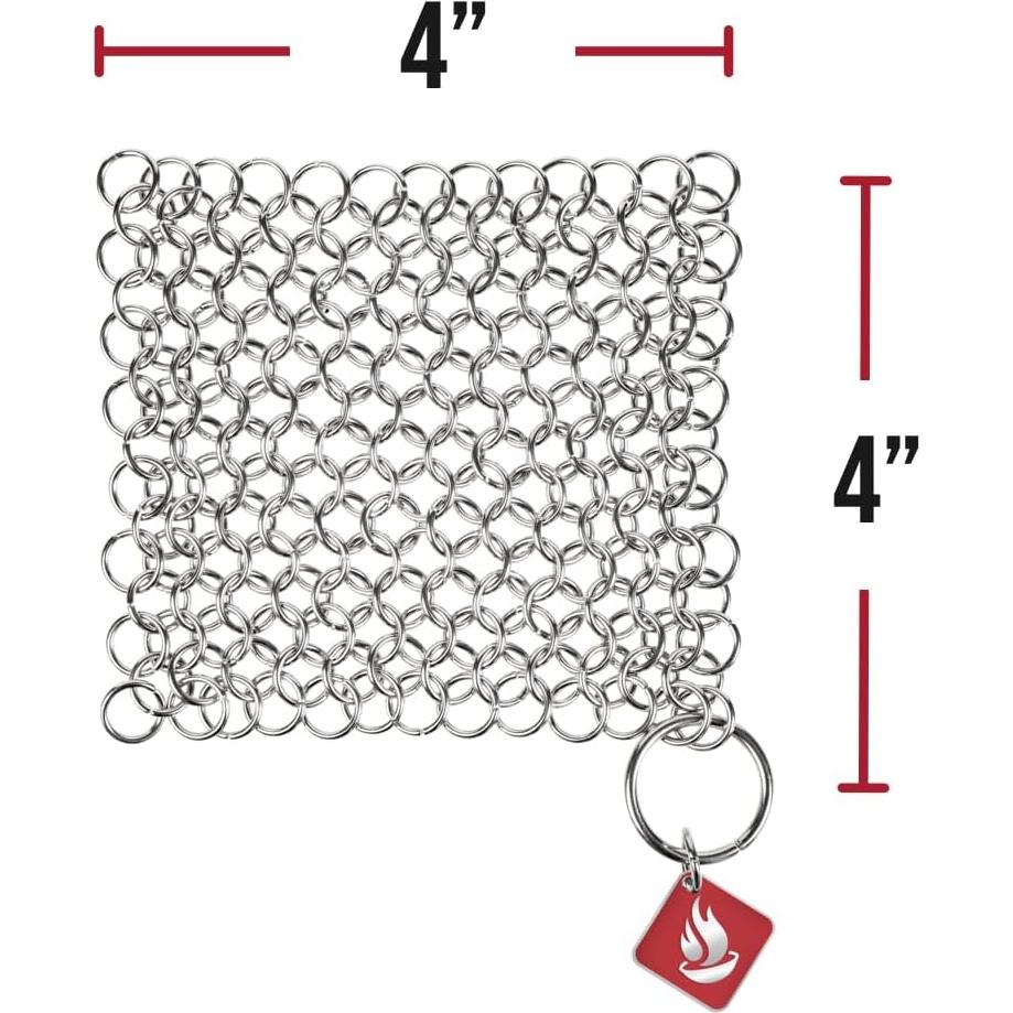 Limpiador de Cadena de Maille Knapp Made 10 cm para Hierro Fundido