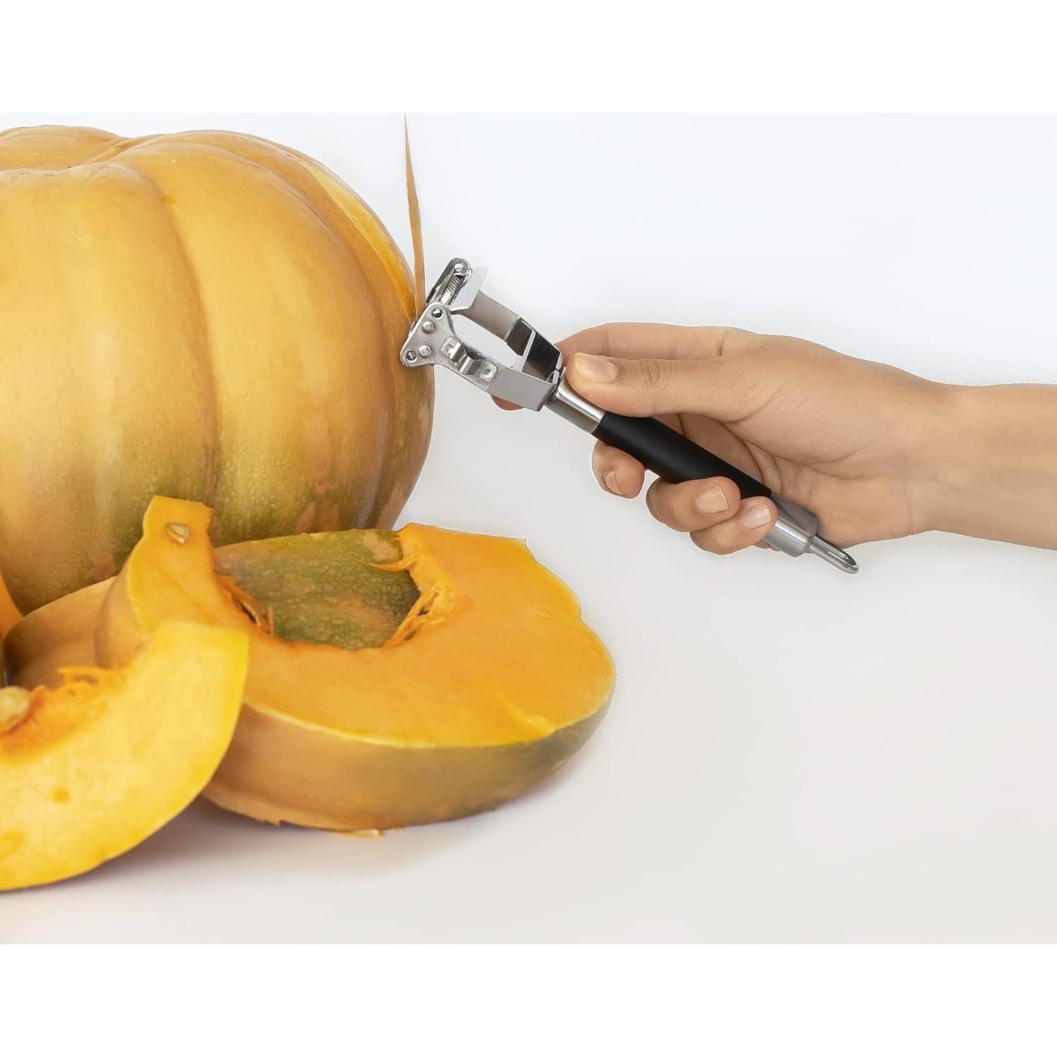 Pelador Juliana Doble PRO Deiss - Acero Inoxidable Antideslizante