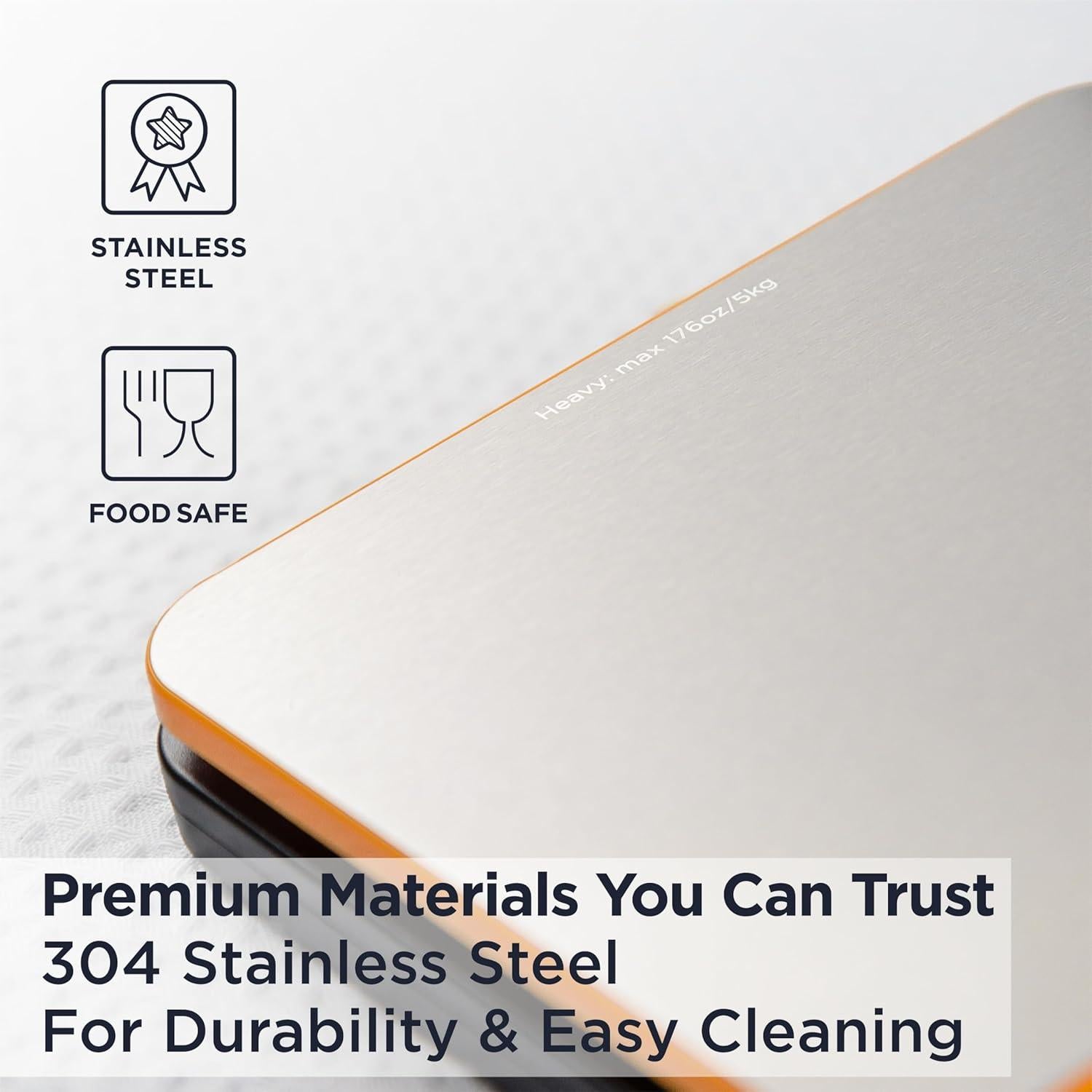 Balanza Digital de Cocina Deiss Doble Plataforma 4.99 kg