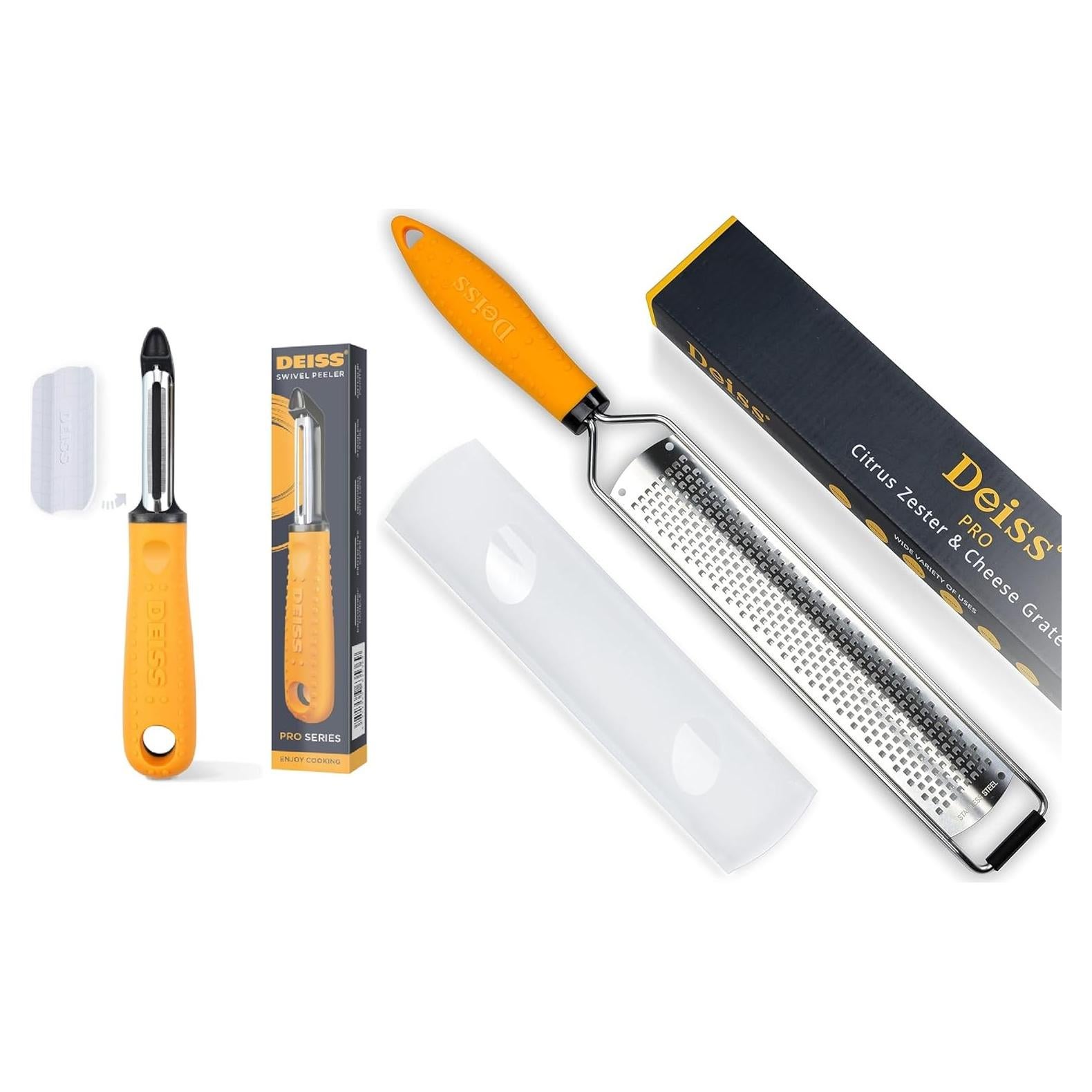 Rallador de Limón y Queso Deiss PRO Acero Inoxidable