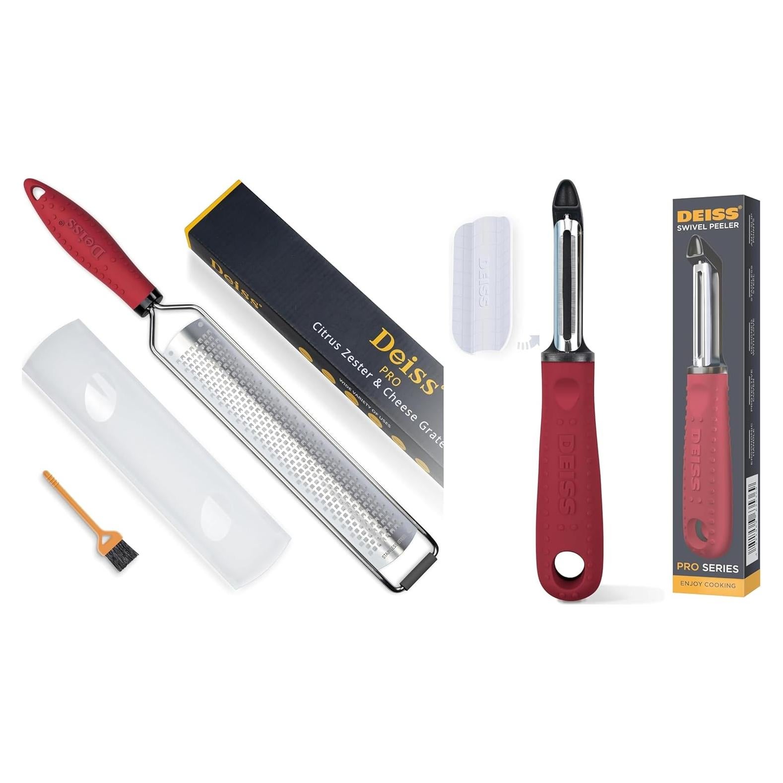 Rallador de Limón y Queso Deiss PRO Acero Inoxidable