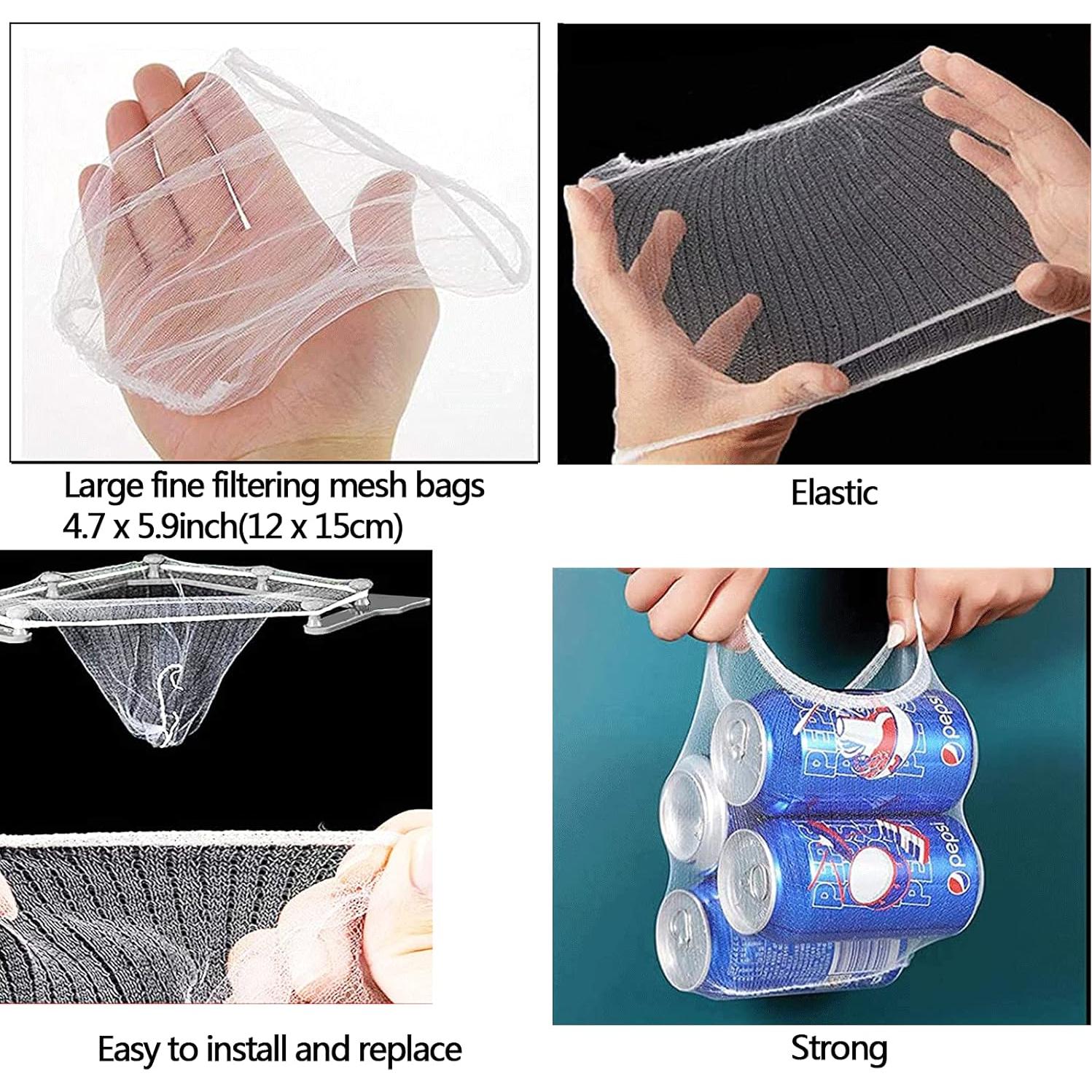 Filtro Triangular HiBD para Fregadero con 200 Bolsas de Malla