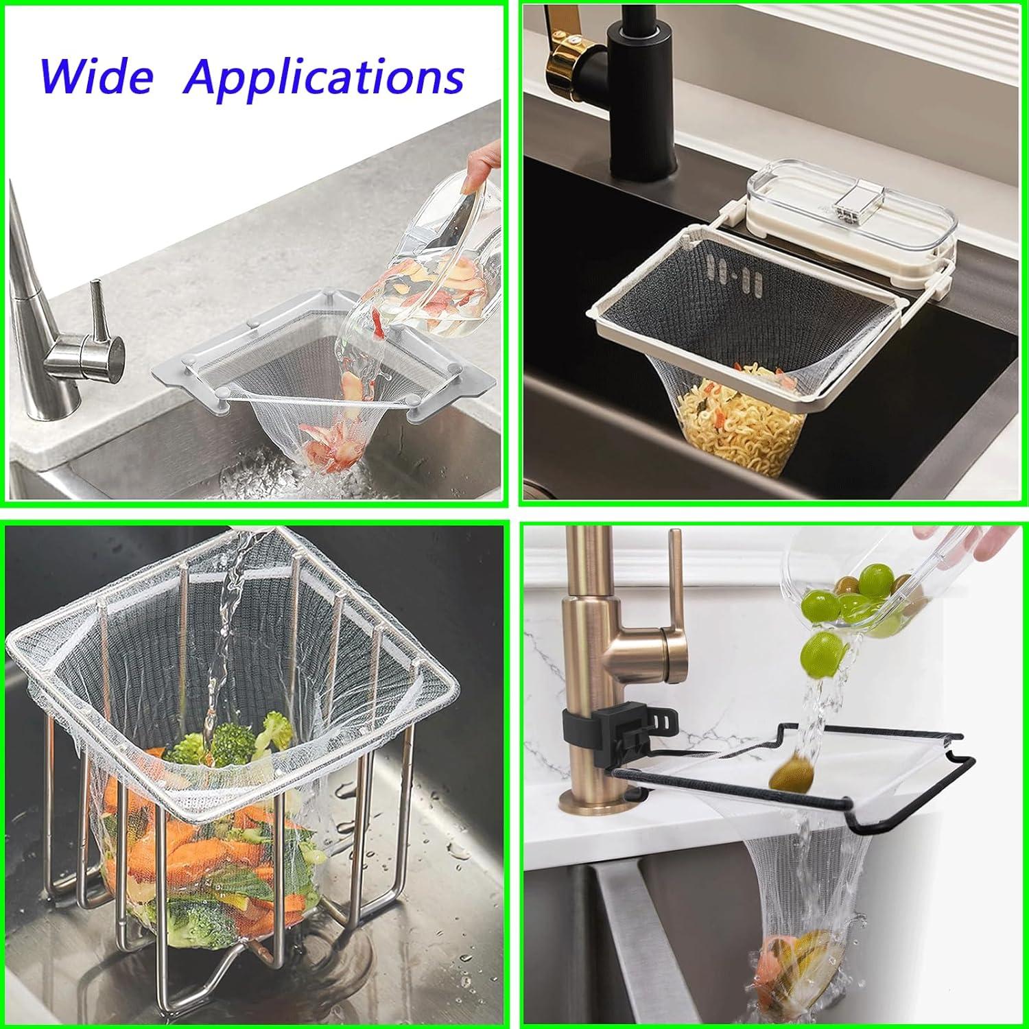 300 Bolsas de Malla Reemplazables HiBD para Fregadero