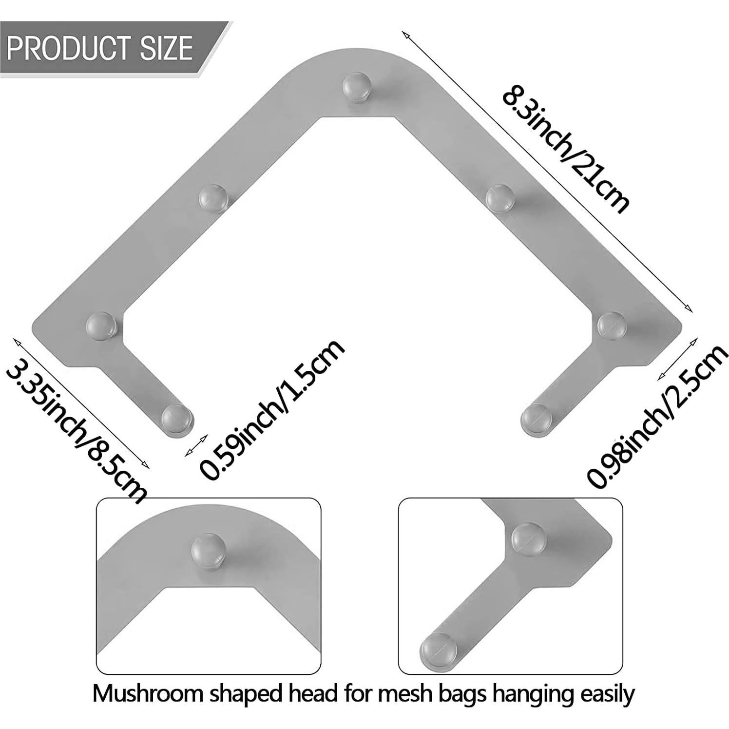 Filtro de desagüe HiBD con 100 bolsas de malla para fregadero