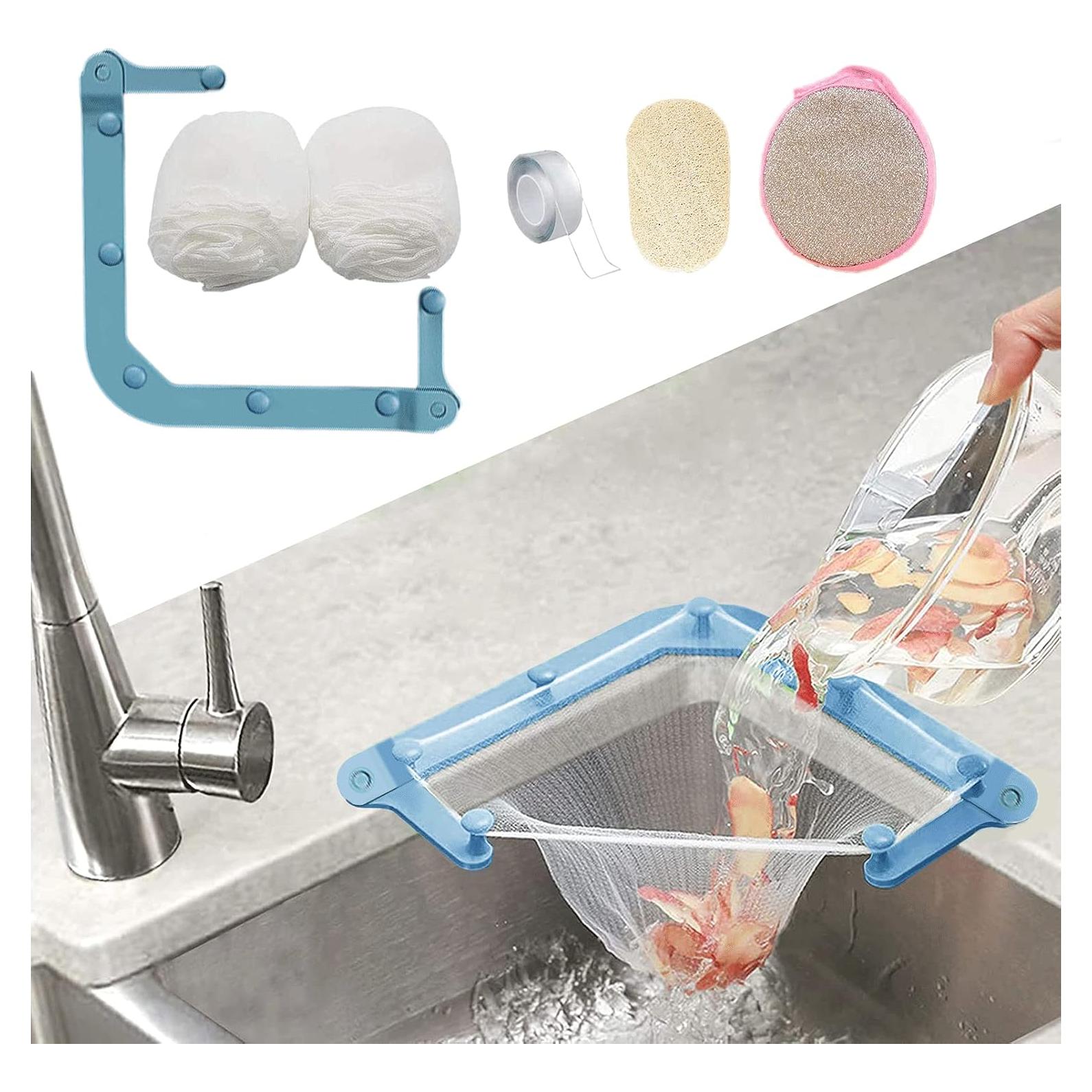 Filtro Triangular para Fregadero HiBD con 100 Bolsas de Malla