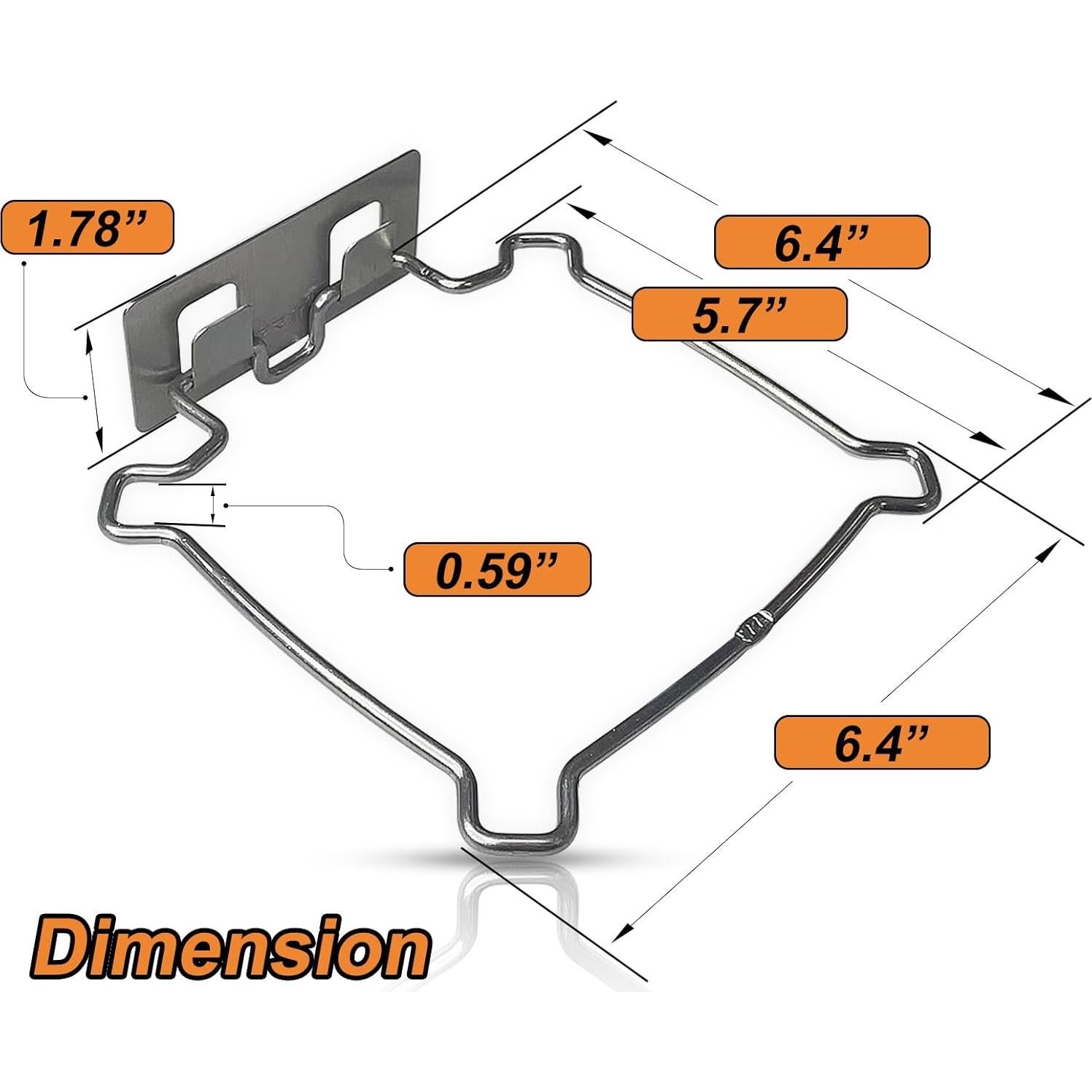 Canasta de desagüe Mamakura acero inoxidable 230g 50 bolsas