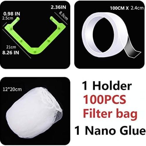 Bolsa de Filtro Desechable WERJO&FOUSA para Fregadero - 100 Unidades