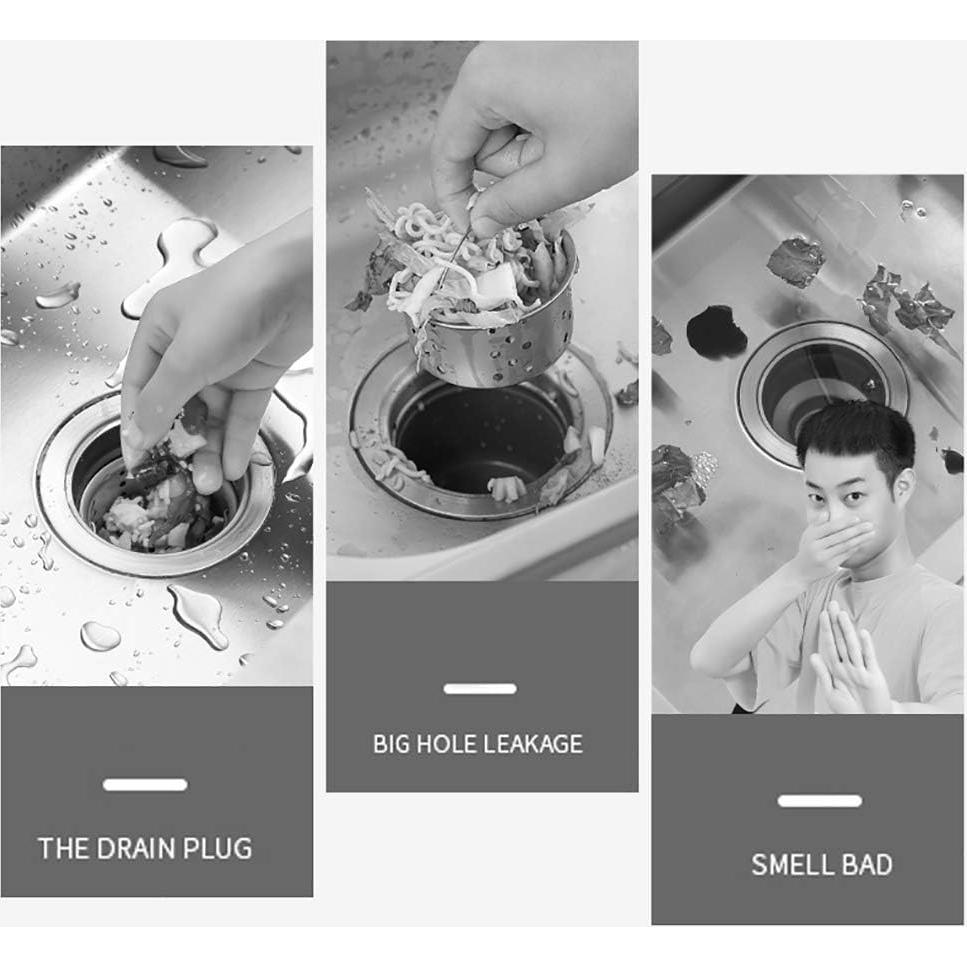 Bolsa de Filtro Desechable WERJO&FOUSA para Fregadero - 100 Unidades