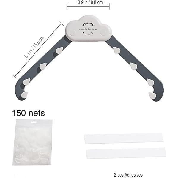 Colador de Fregadero Triangular Azima Gris 150 Piezas