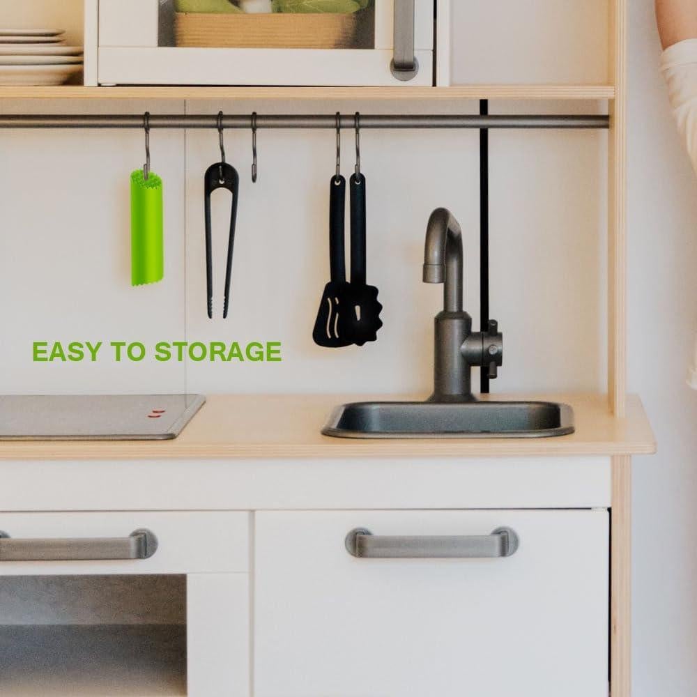 Pelador de Ajo de Silicona DUMEALAGR 3 Pcs Fácil Limpieza