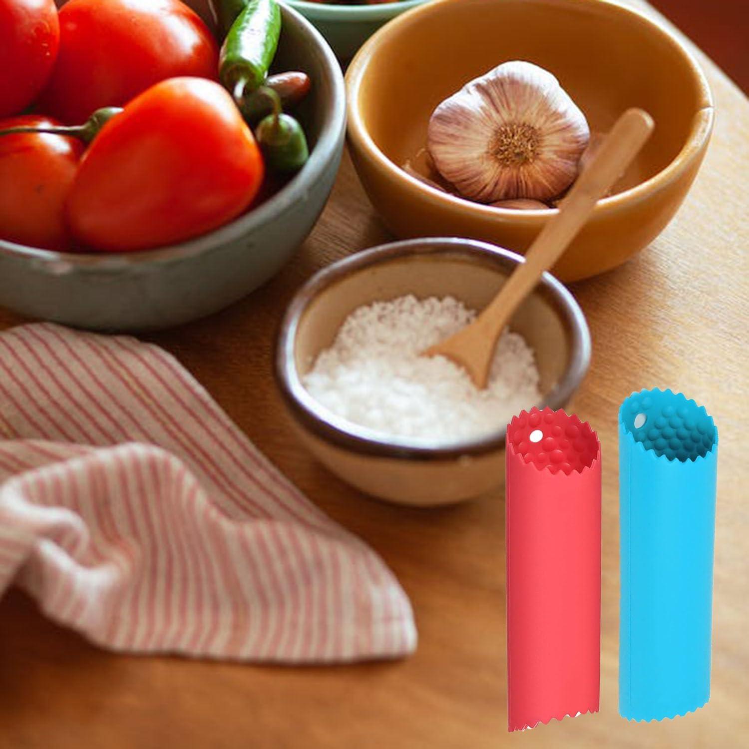 Juego de 10 Peladores de Ajo Silicona DXary Multicolor