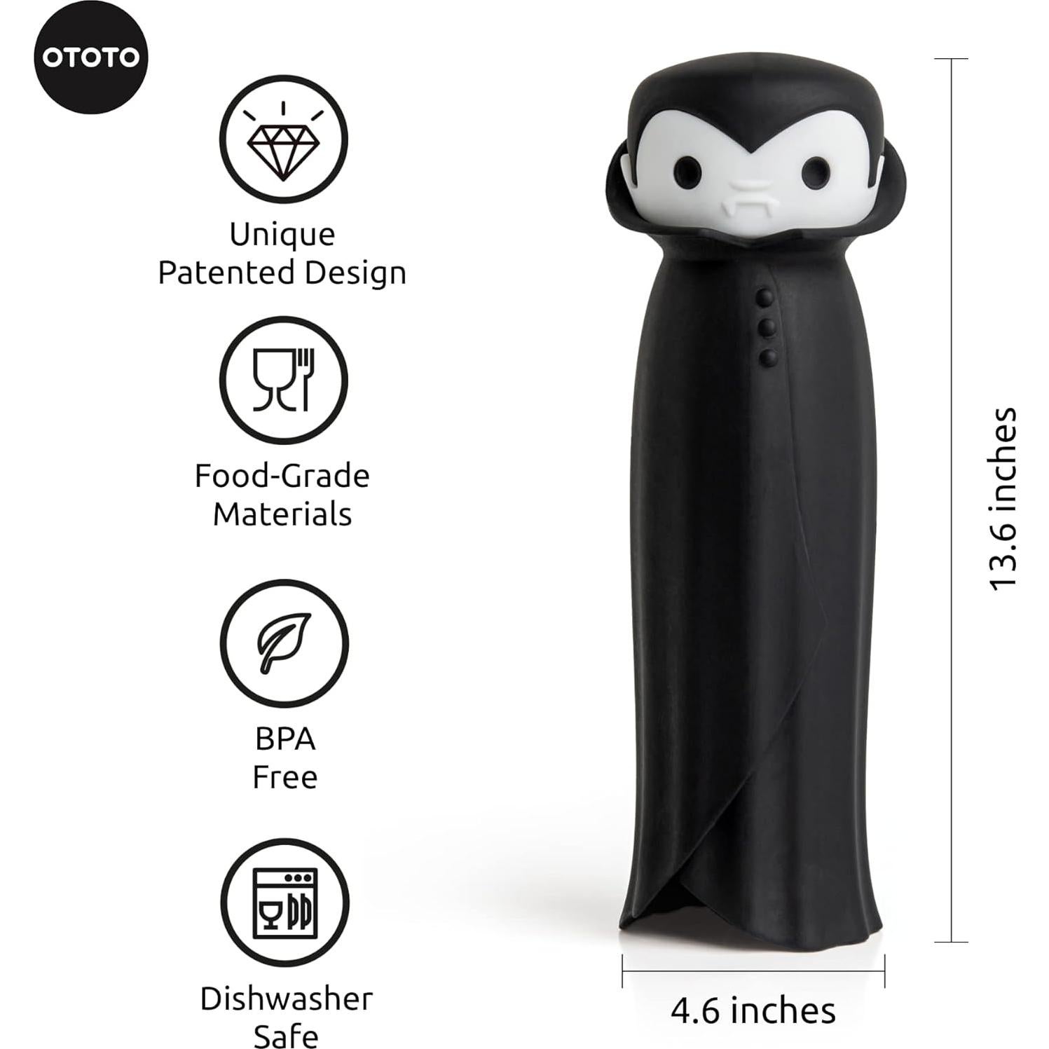 Rodillo de Ajo OTOTO Drac N' Roll de Silicona - Gadget Divertido