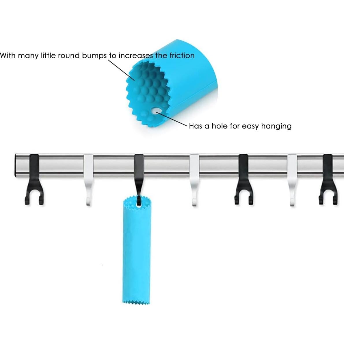 Pelador de Ajo Silicona DS. Estilo Distintivo 5 Piezas Multicolor