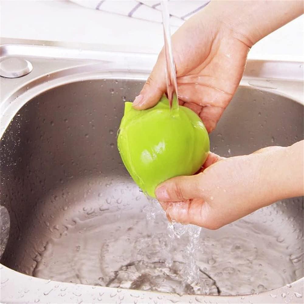 Pelador de Ajo de Silicona LOGRRMTH Verde 2 Pcs