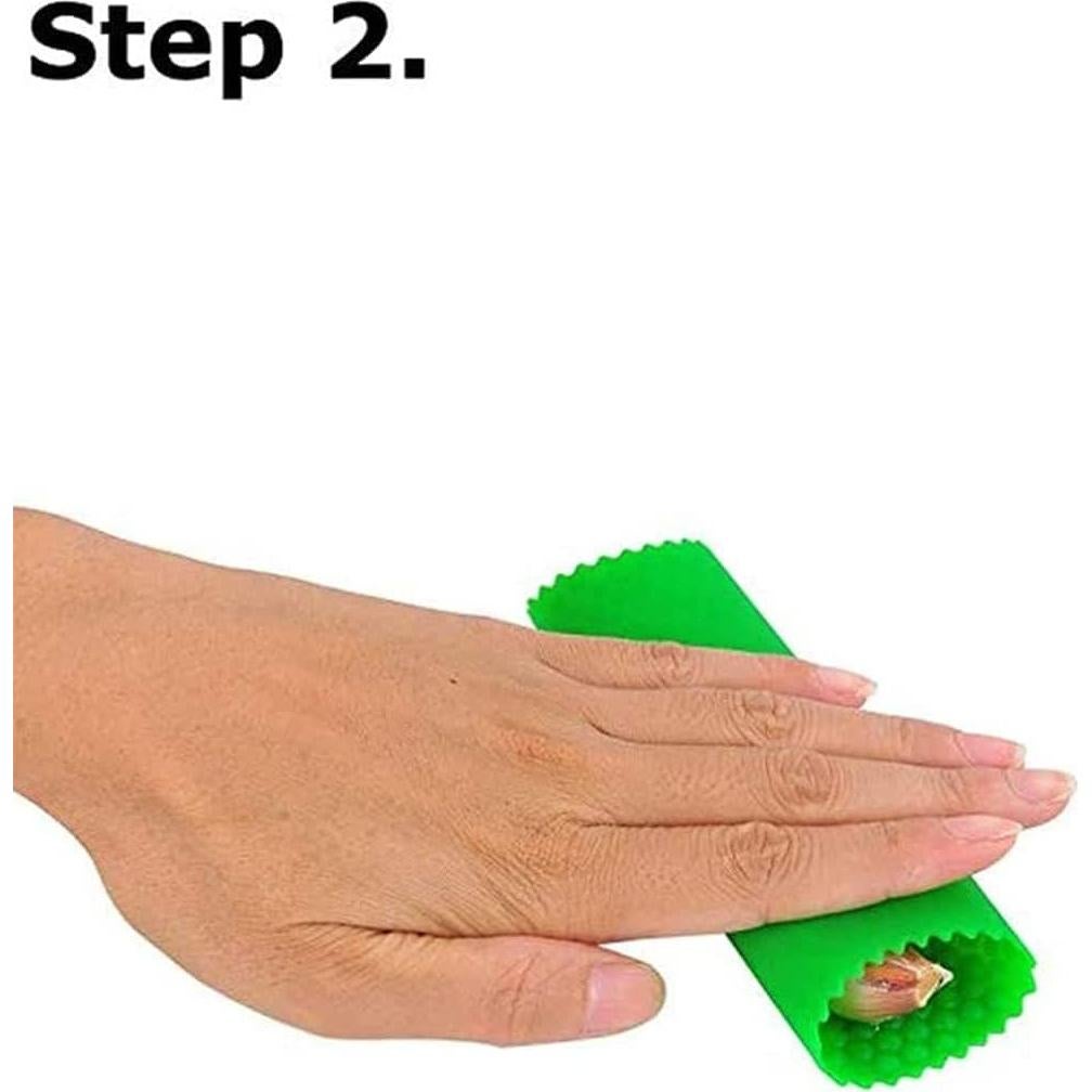 Set 3 Rodillos Quitapeladuras de Ajo Dreamxue Silicona