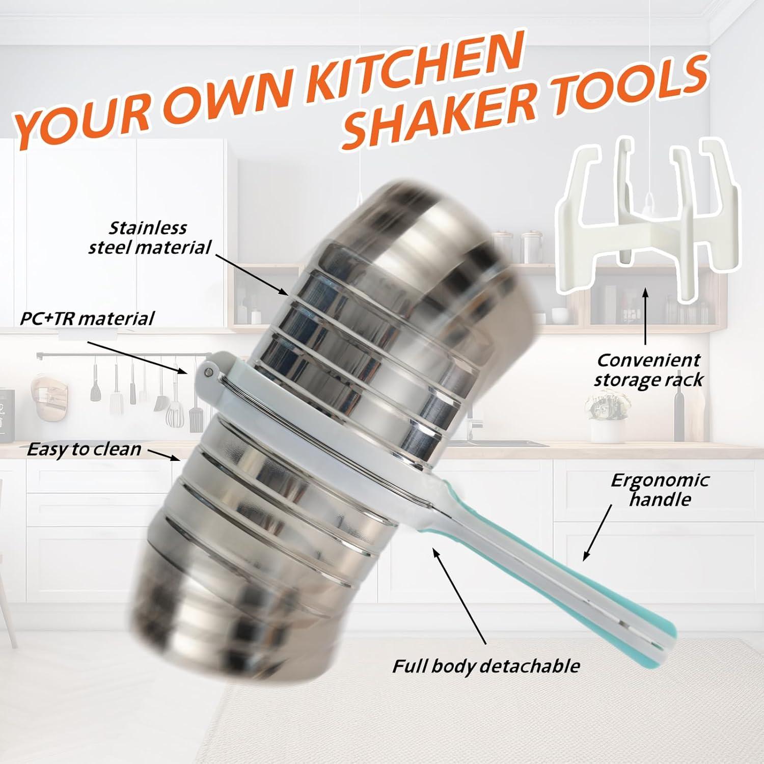 Shaker para Pelar Ajo 7" SIETE SEGUNDOS Acero Inoxidable