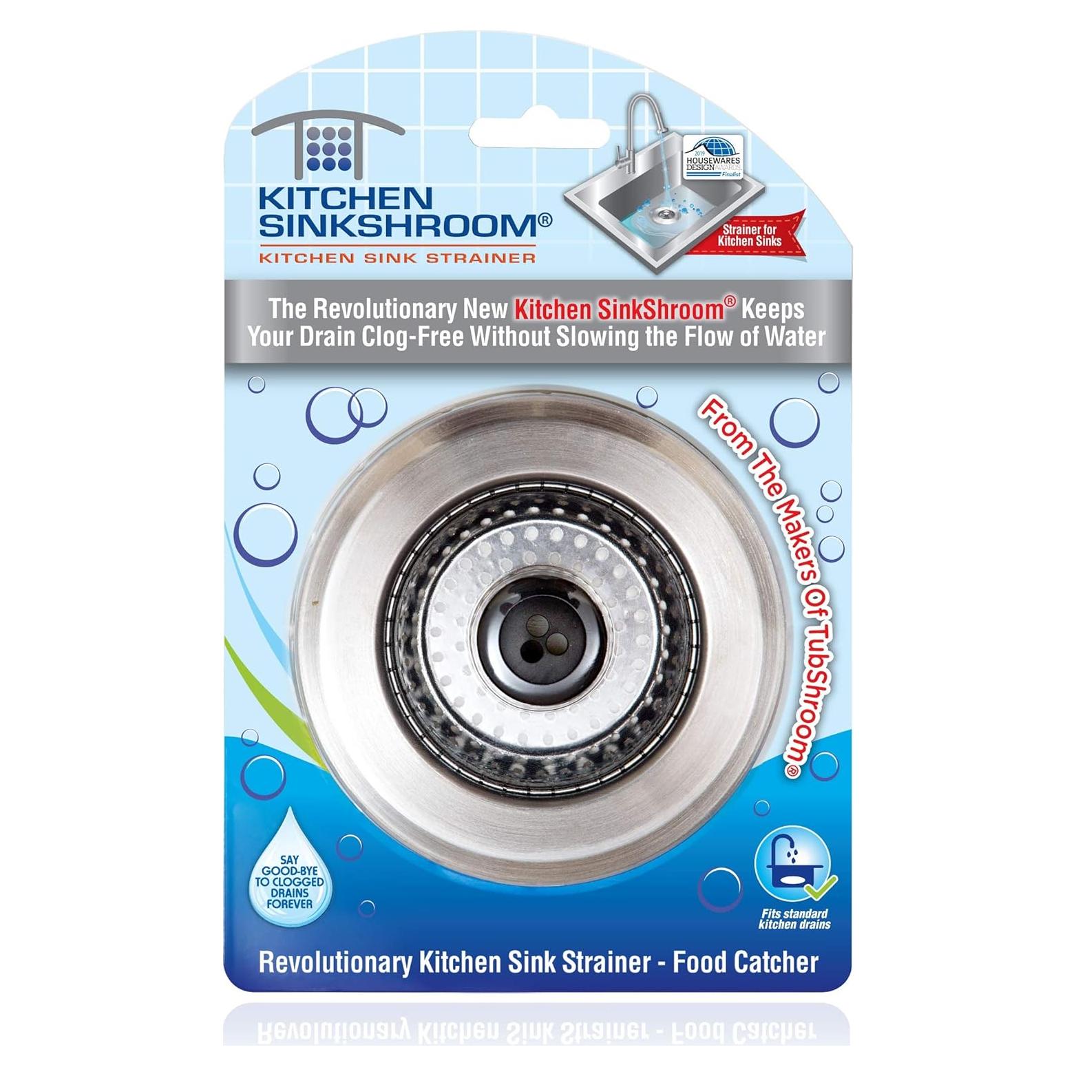 Fregadero SinkShroom Colador Acero Inoxidable Gris 11.29cm