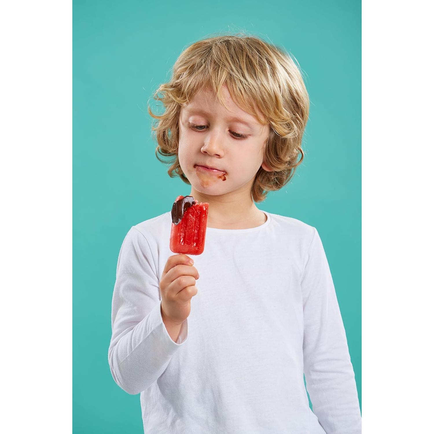 Set de 4 Moldes de Paletas Lekue Silicona Multicolor