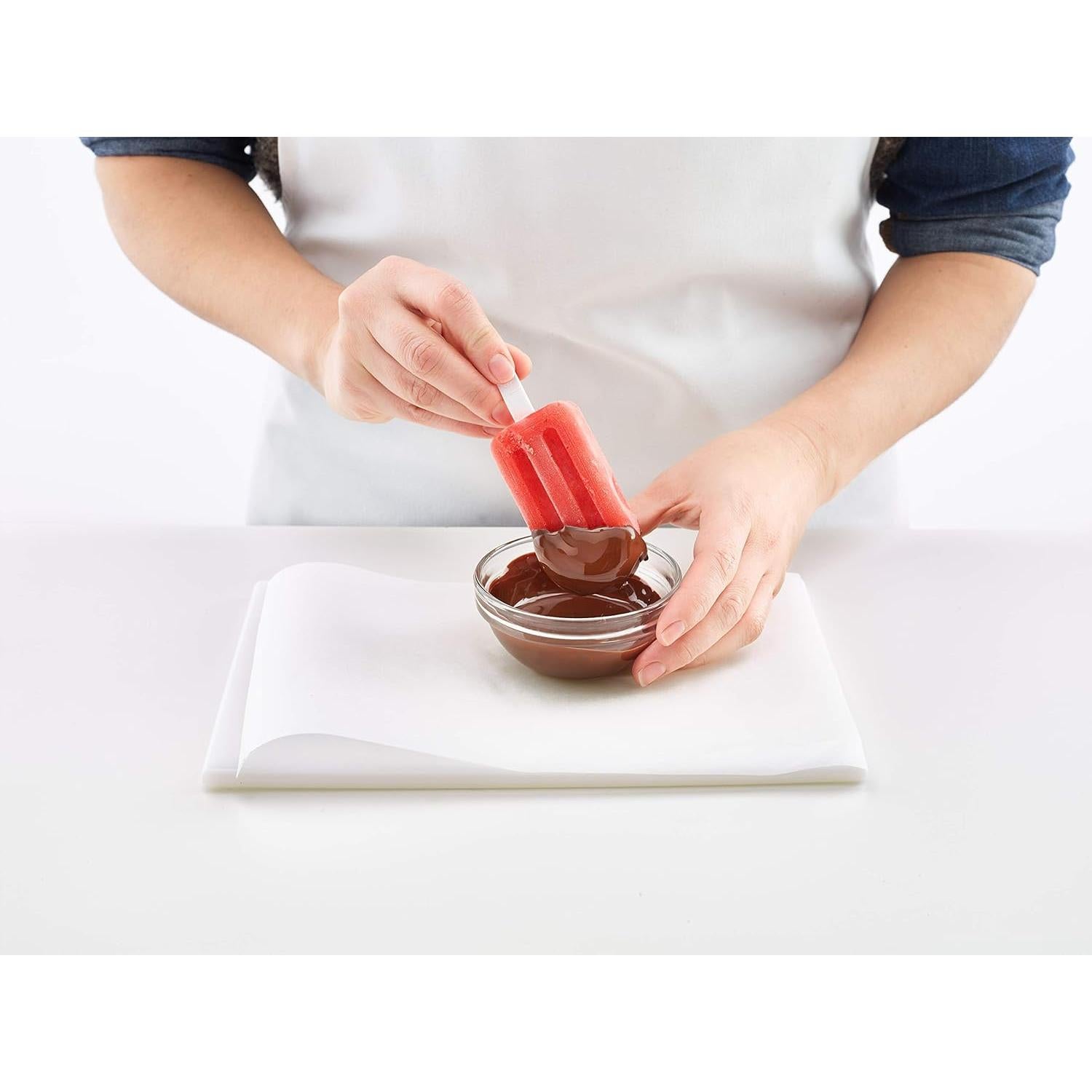 Set de 4 Moldes de Paletas Lekue Silicona Multicolor