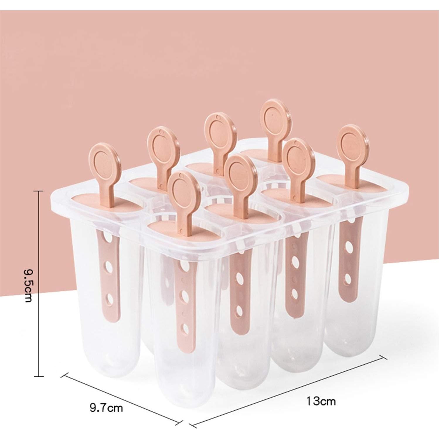 Moldes de Silicona para Paletas LANSKYWARE 8 Piezas