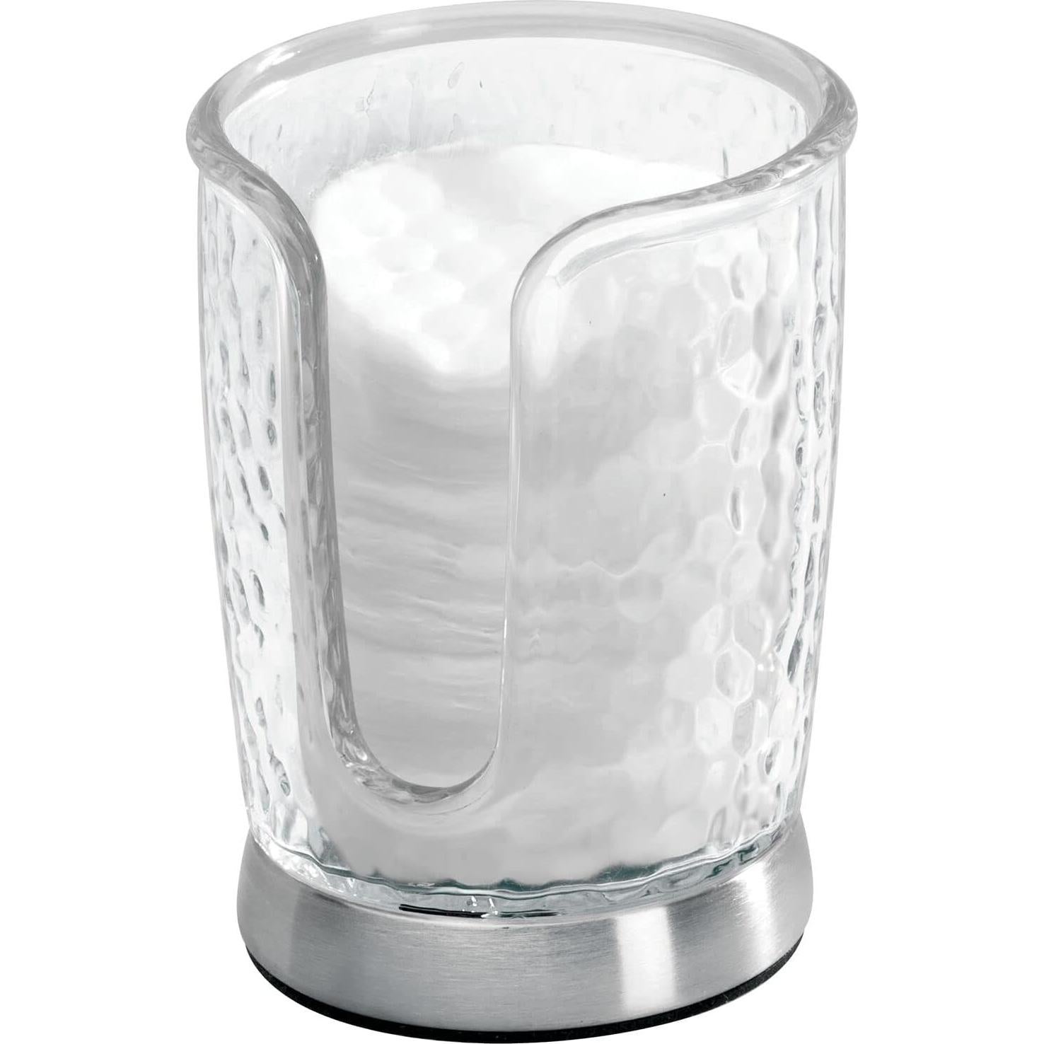 Dispensador de Tazas de Papel mDesign 3908MDBA Transparente