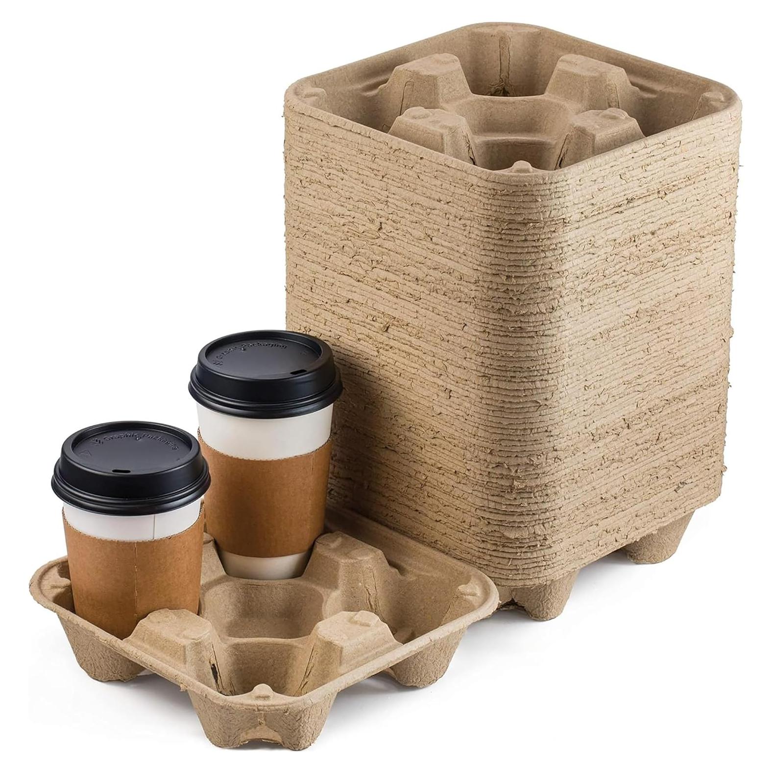 Bandejas de Transporte de Bebidas FMP Brands 4 Tazas 45 Pzas