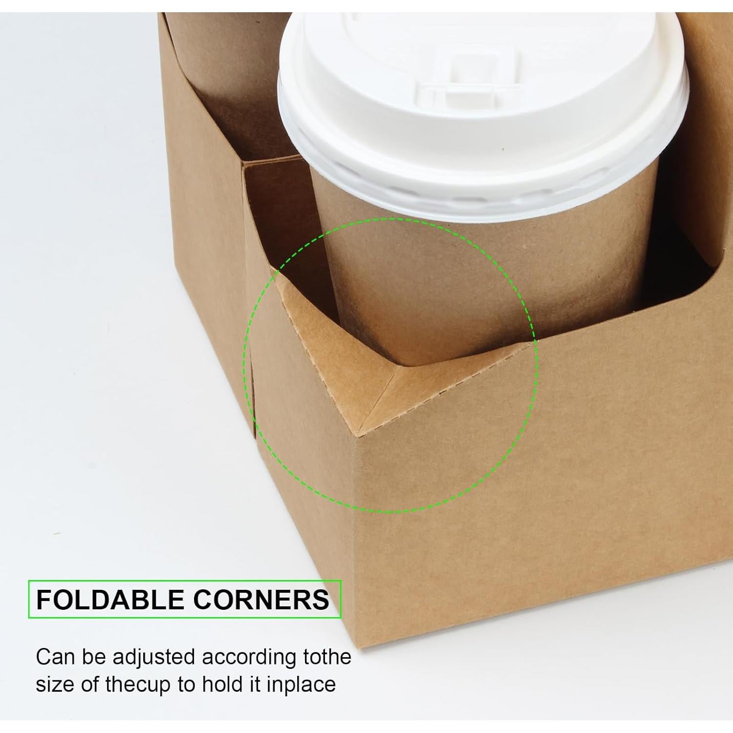 Portavasos de 2 tazas KVMORZE con asa - 20 unidades