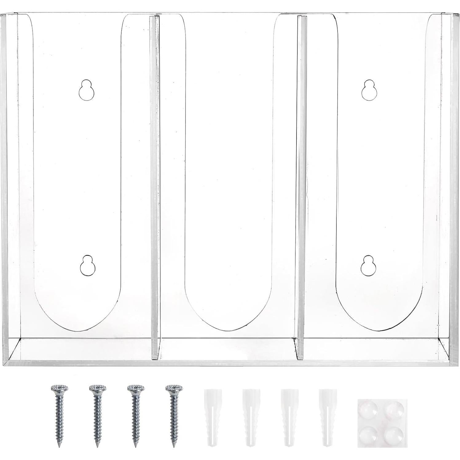 Organizador de Tazas Acrílico Suwimut 3 Compartimentos 60 Tazas