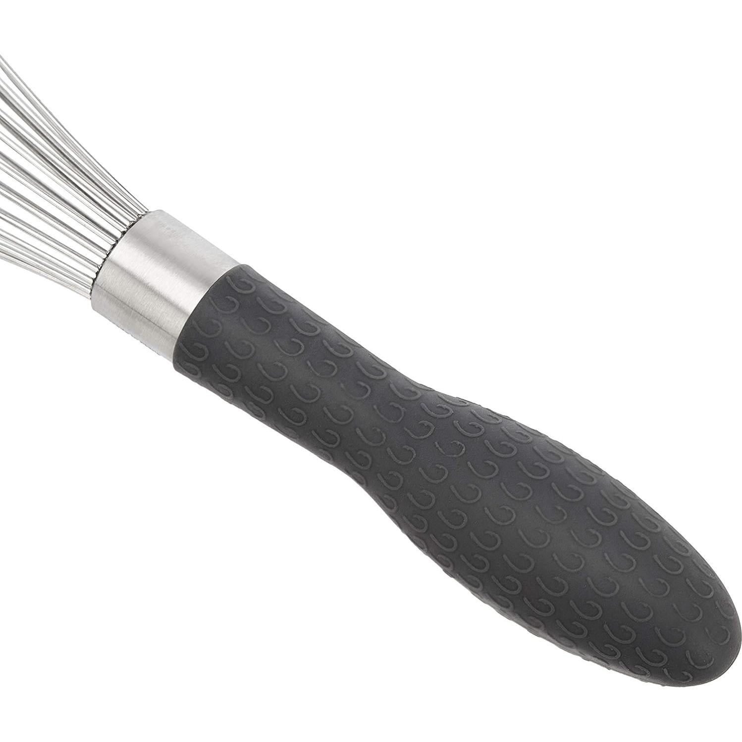 Juego de batidores de acero inoxidable Amazon Basics 3 piezas