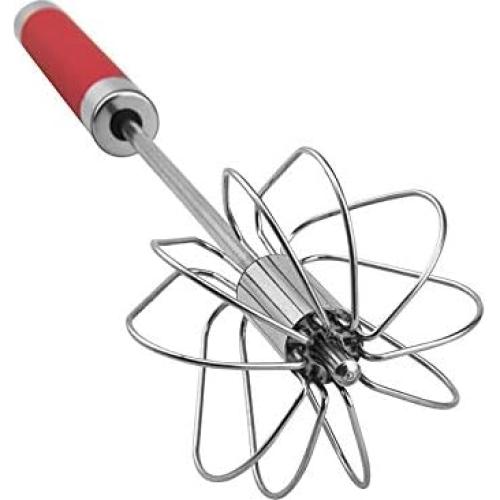 Batidor de huevos Fnoko de acero inoxidable 3 colores 0.25 kg