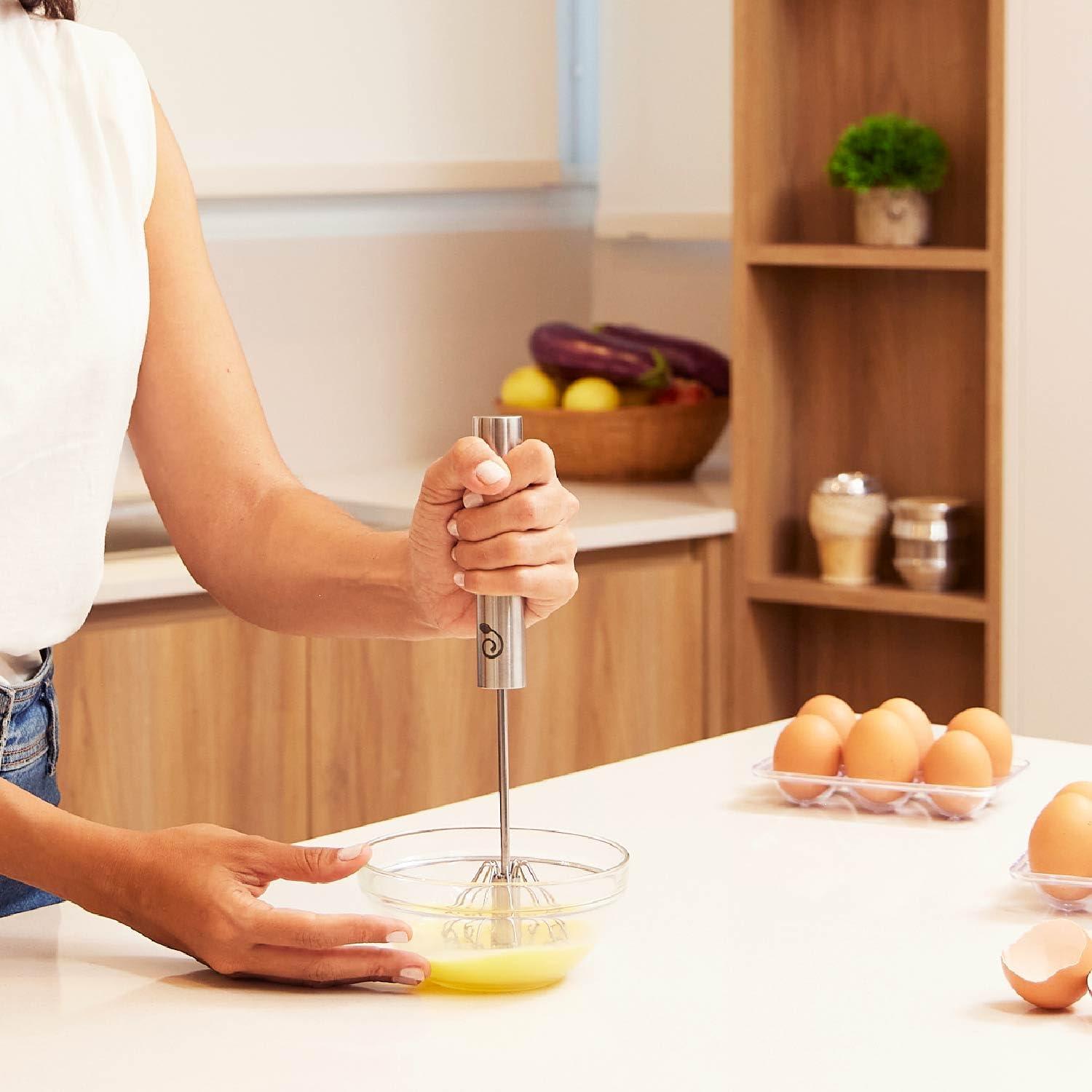 Batidor de Huevos Cooks Innovations Acero Inoxidable 2 Pzs