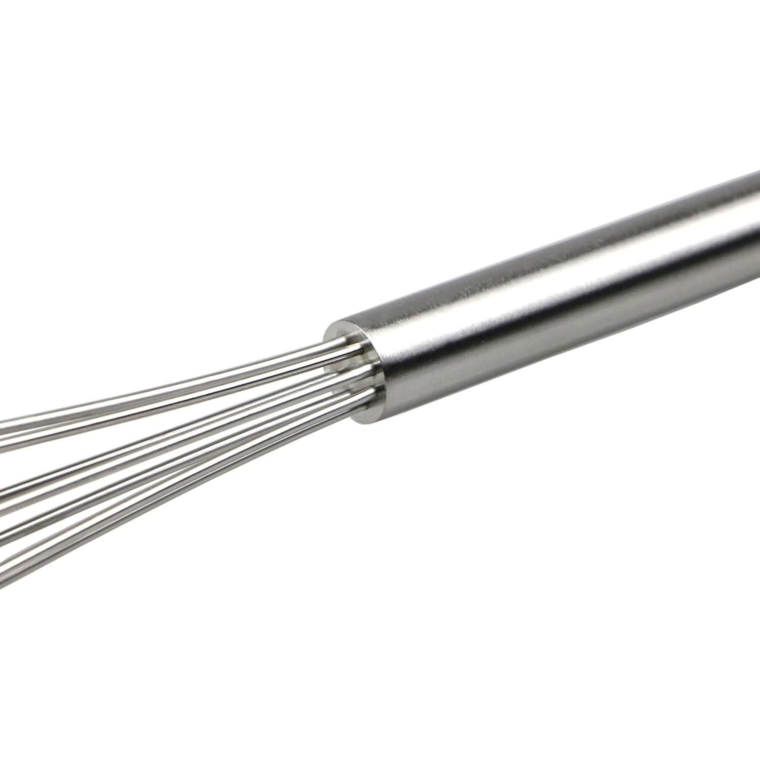 Batidor de acero inoxidable FLYINGSEA 26,67 cm mini