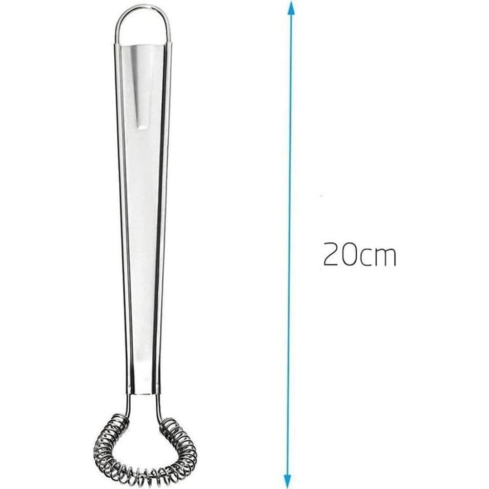 Batidor de Huevos Manual Rosojodg de Acero Inoxidable 32g