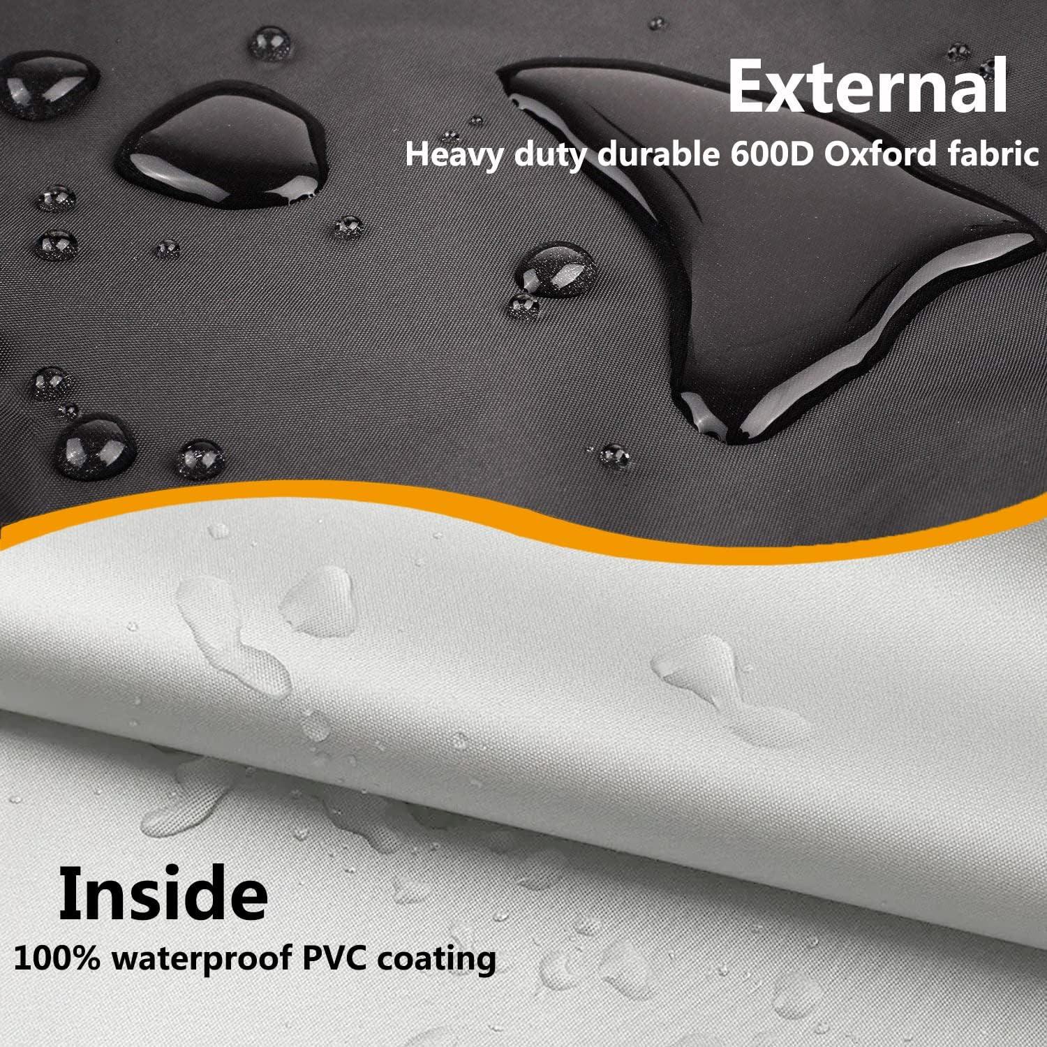 Cubierta para Refrigerador Exterior Dalema 56x58x86 cm Impermeable