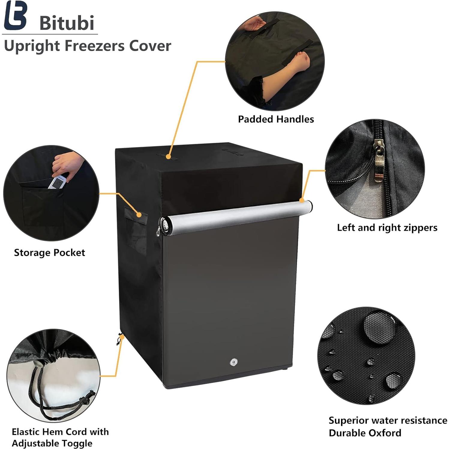 Cubierta Impermeable Bitubi para Congeladores Verticales 56x58 cm