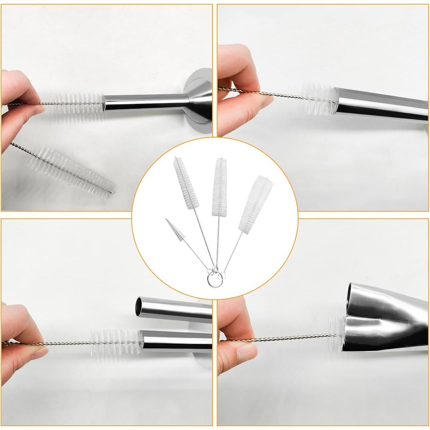 Kit embutidora salchichas Coolli 2 kg acero inoxidable 5 boquillas