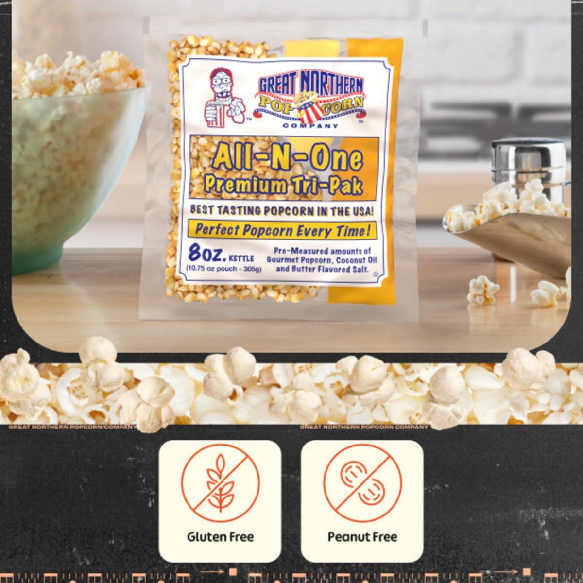 Paquete de 24 Palomitas de Maíz 8oz Great Northern Popcorn