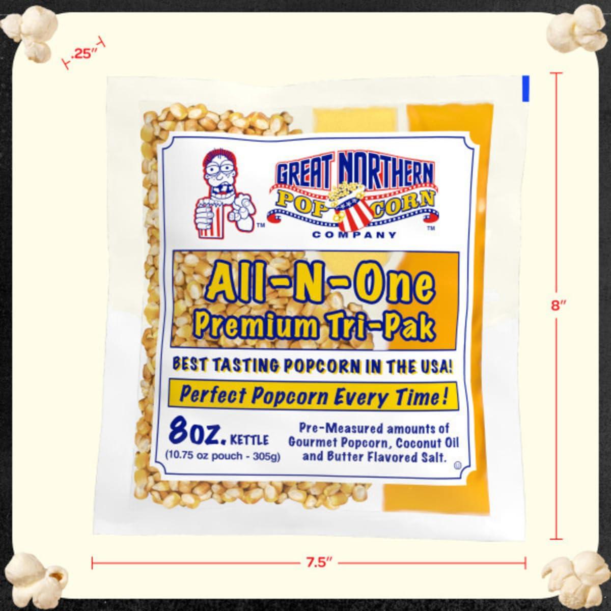 Paquete de 24 Palomitas de Maíz 8oz Great Northern Popcorn