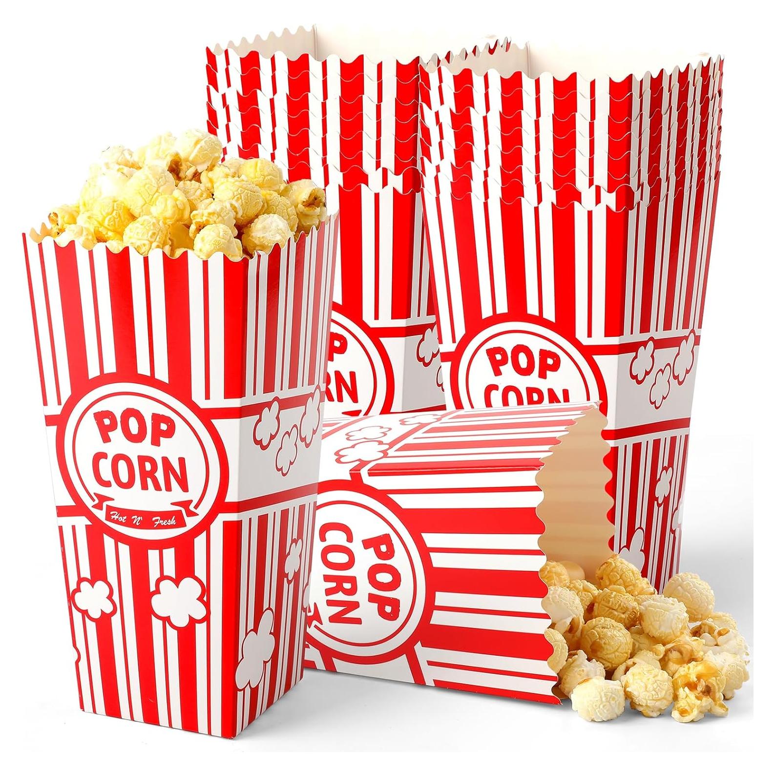 Cajas de Palomitas VOISEN 20 Unidades 46 Oz Plegables