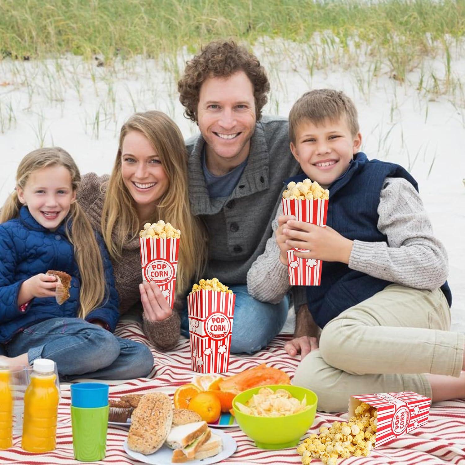 Cajas de Palomitas VOISEN 20 Unidades 46 Oz Plegables