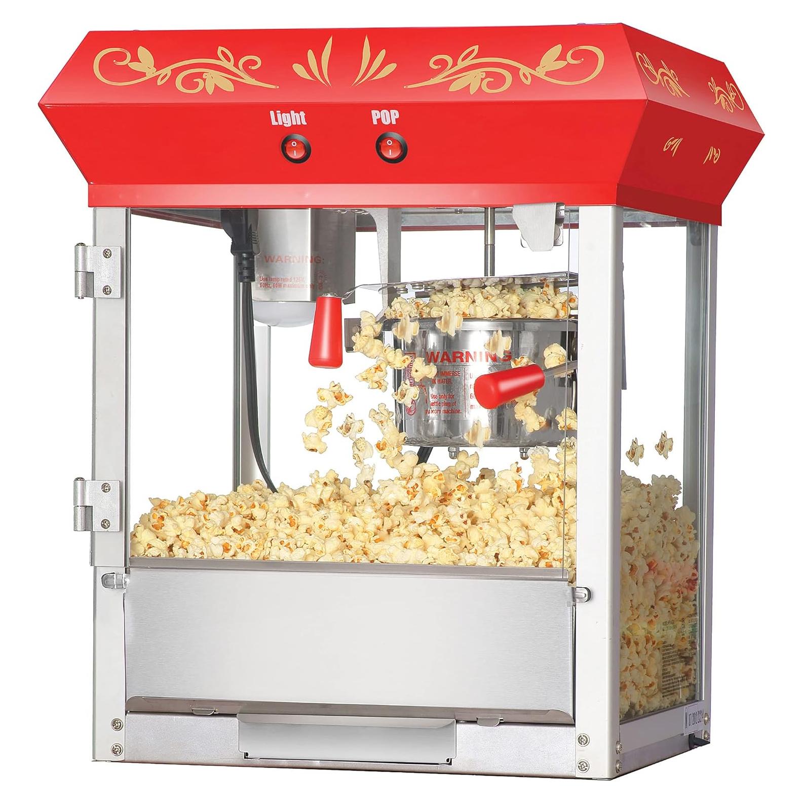 Máquina de Palomitas Great Northern Popcorn 6oz Rojo