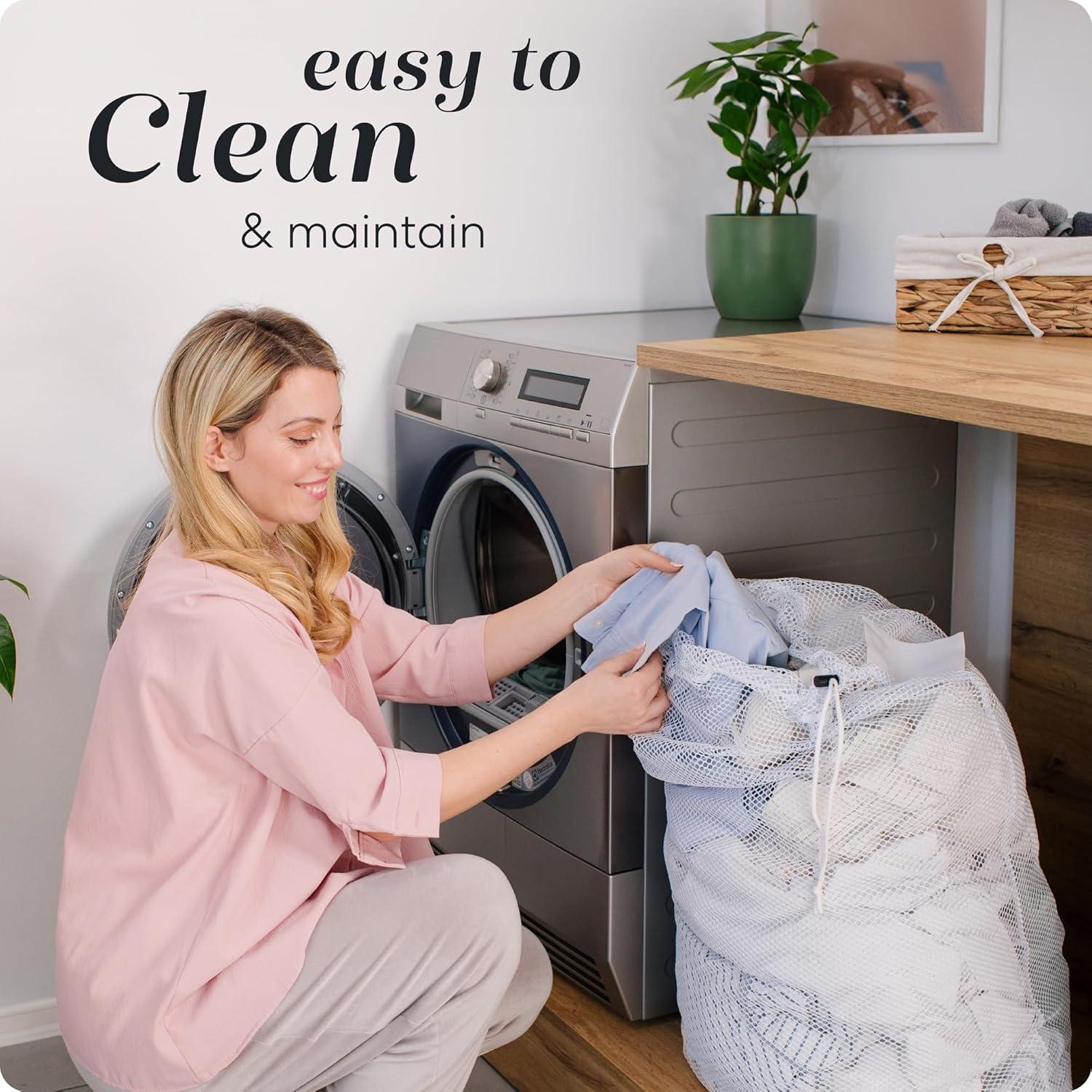 Bolsas de lavandería de malla XL Handy Laundry - 2 unidades - 61x91 cm - Nylon duradero