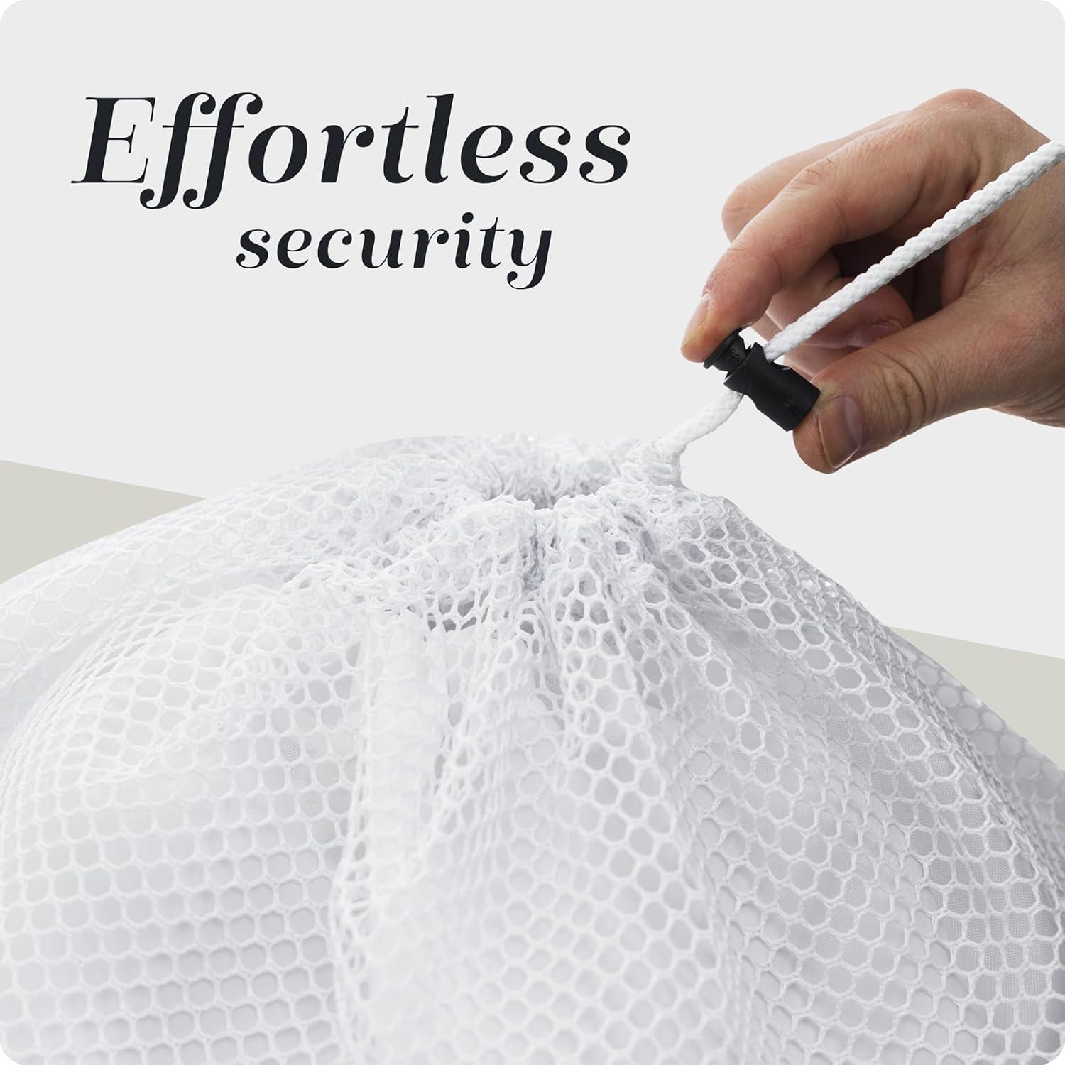 Bolsas de lavandería de malla XL Handy Laundry - 2 unidades - 61x91 cm - Nylon duradero