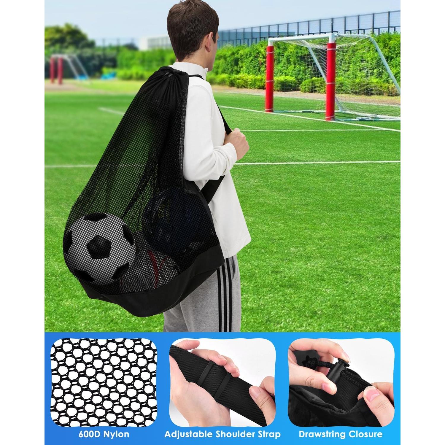 Bolsa de Red para Balones BROTOU 100L Alta Resistencia