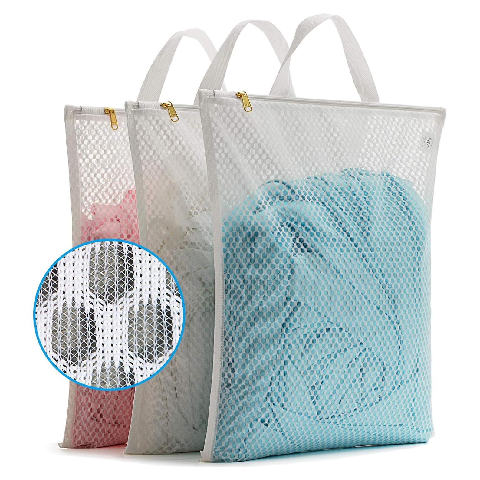 Bolsa de Lavandería Tenrai con Cierre YKK - 3 Piezas 40x48 cm