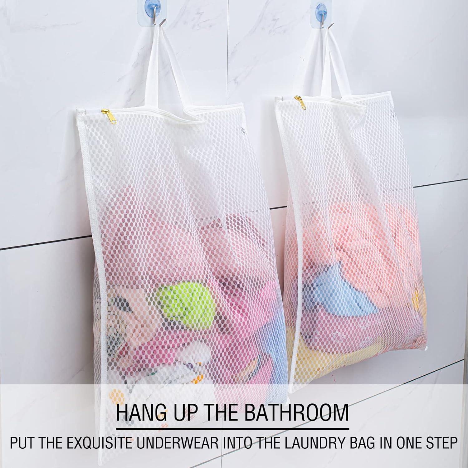 Bolsa de Lavandería Tenrai con Cierre YKK - 3 Piezas 40x48 cm