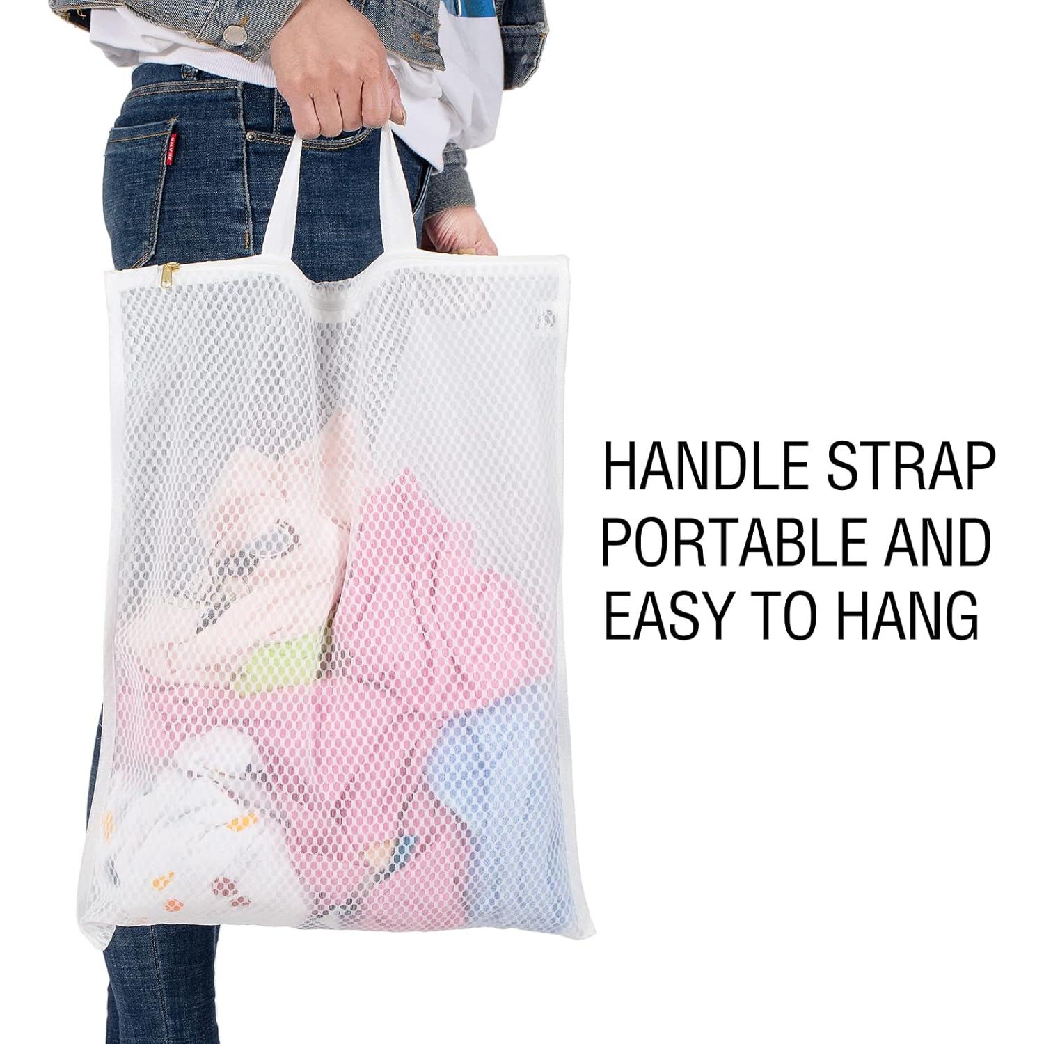 Bolsa de Lavandería Tenrai con Cierre YKK - 3 Piezas 40x48 cm